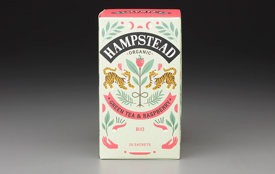 Organic Green Tea & Raspberry