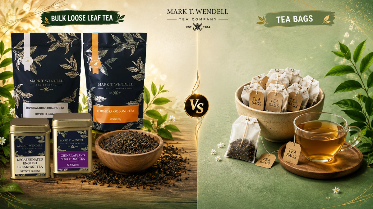 Bulk Loose Leaf Tea vs. Teabags : Which Is Better for Your Business?