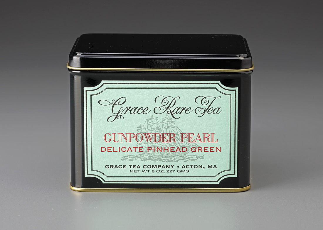 Gunpowder Pearl Delicate Pinhead Green