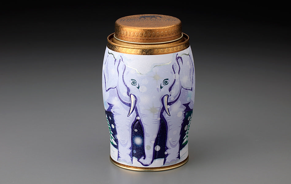 Earl Grey Elephant Caddy (Snow Globe)-40 Teabags