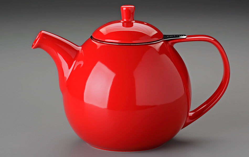 45 oz. For Life Curve Teapot (Red)
