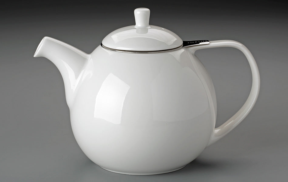 45 oz. For Life Curve Teapot (White)