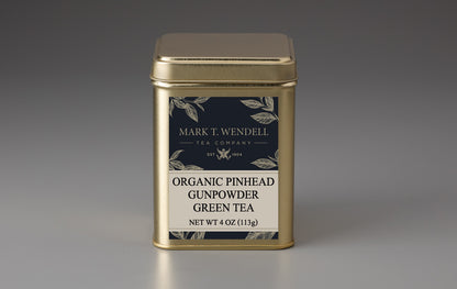 Organic Pinhead Gunpowder Green